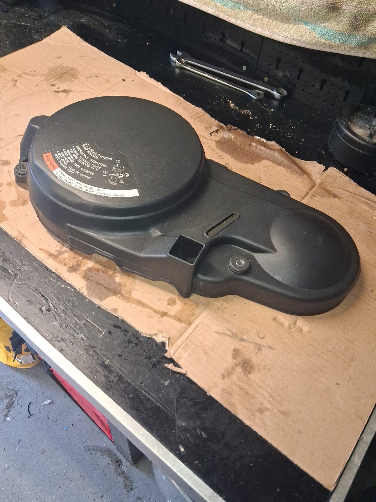 Vliegwiel kap Honda 50 pk, Ophalen, Motor en Techniek