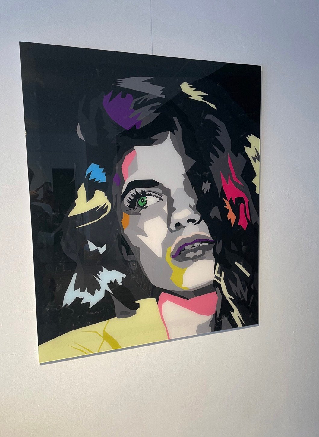 Strike a pose schikderij 100 x 120 cm, Ophalen