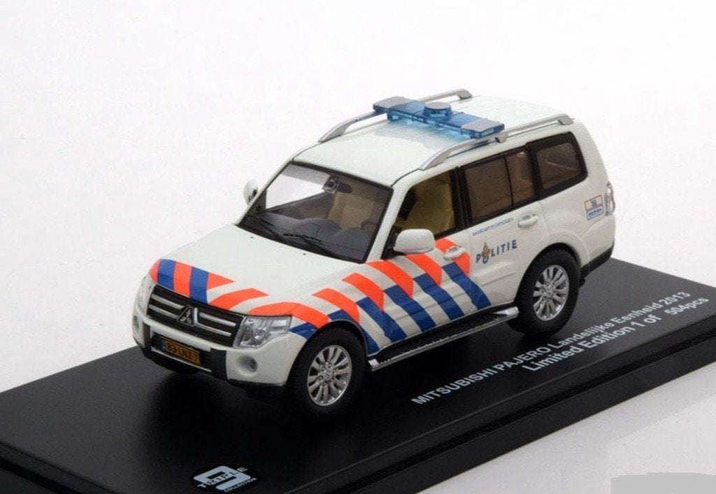 Triple9 Collection 1:43 Mitsubishi Pajero Landelijke Eenheid, Hobby en Vrije tijd, -, Nieuw, Ophalen of Verzenden, Overige merken