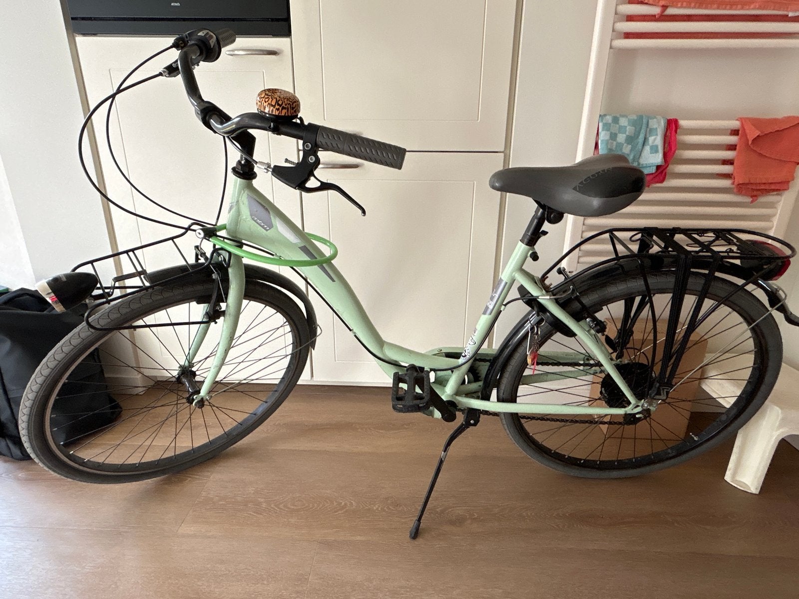 MBM Agora meisjesfiets - 6 versnellingen Shimano - 26 inch, Velgrem, 50 tot 53 cm, Ophalen, Overige merken