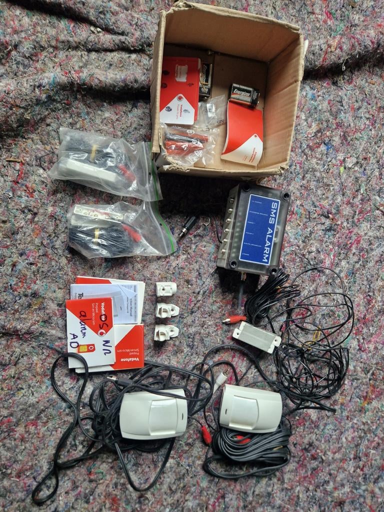 SMS Alarm systeem met bewegingsmelders, Ophalen of Verzenden