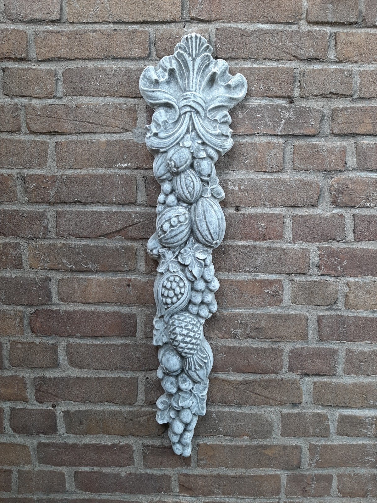 Fruit wanddecoratie betonnen beeld tuinbeeld beton, Ophalen