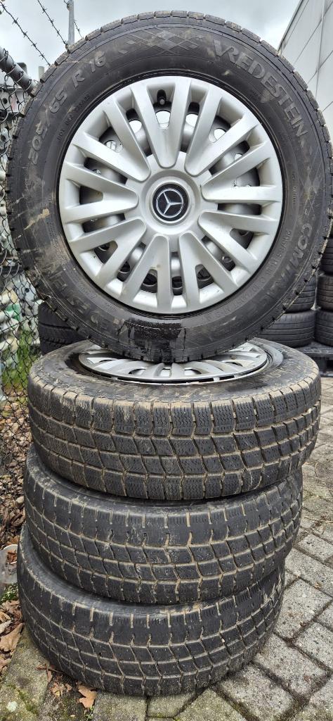 16'' stalen velgen met Vredestein Comtrac2 winterbanden, Bestelwagen, Velg(en), 16 inch, 205 mm