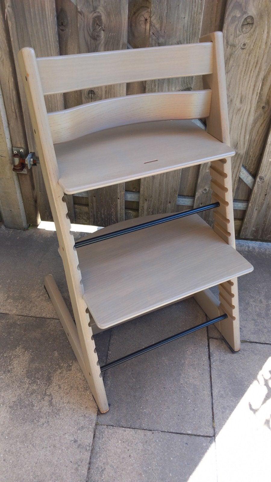 stokke tripp trapp trip trap oak grey, Ophalen, Meegroeistoel