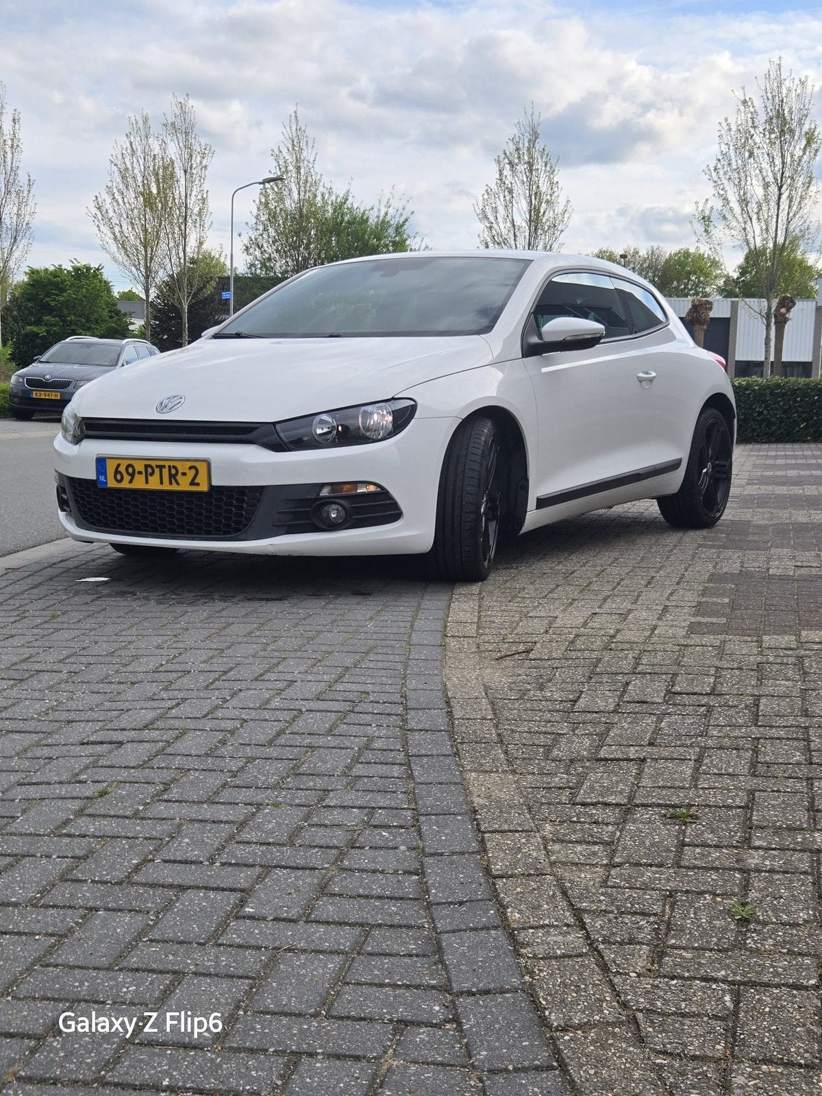 Volkswagen Scirocco 1.4  automaat TSI 118KW DSG 2011 Wit, Auto's, Volkswagen, 4 cilinders, Leder en Stof, Wit, Origineel Nederlands