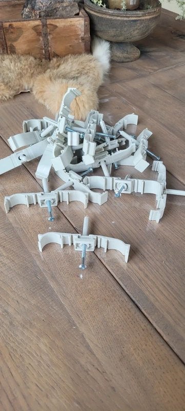 20x Speedclips met slagplug (20-22 mm), nieuw, Don Quichotte, Overige materialen, Overige typen, Nieuw, Minder dan 2 meter
