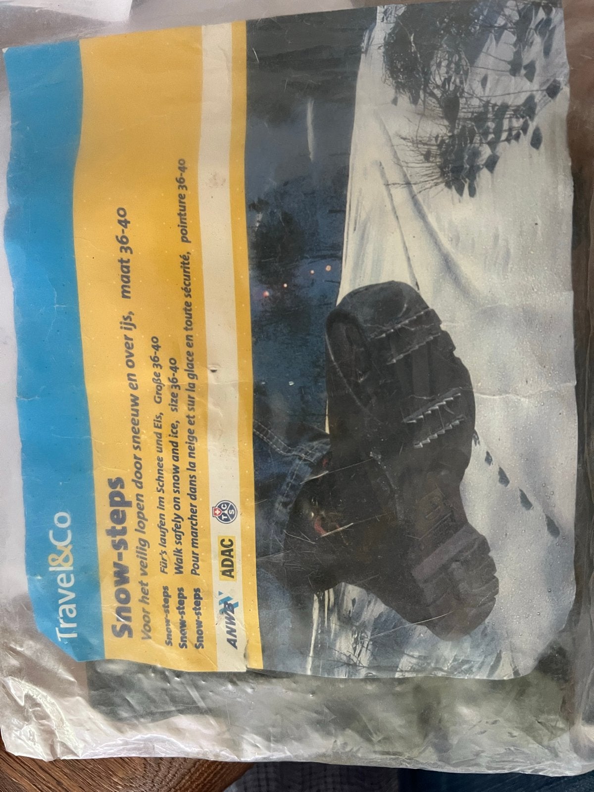 Travel&Co Snow-steps voor veilig lopen op sneeuw en ijs, Overige merken, Overige typen, Nieuw, Ophalen of Verzenden