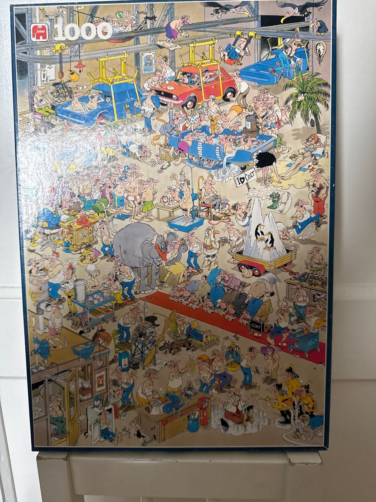 Jan van Haasteren - Some like it hot - 1000 stukjes, Ophalen of Verzenden, 500 t/m 1500 stukjes, Gebruikt, Legpuzzel