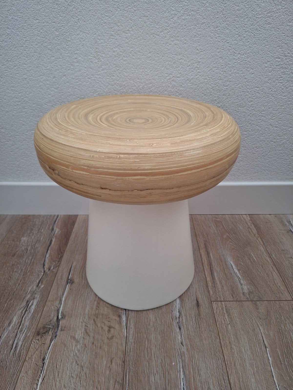 Paddestoel tafel en/of krukje., Ophalen, Zo goed als nieuw, Overige materialen