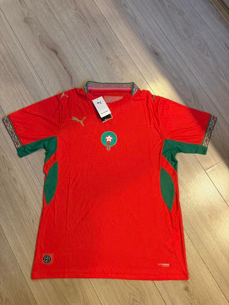 Marokko wk shirt 2026 XS tot XL, Groter dan maat XL, Ophalen of Verzenden, Zo goed als nieuw, Shirt
