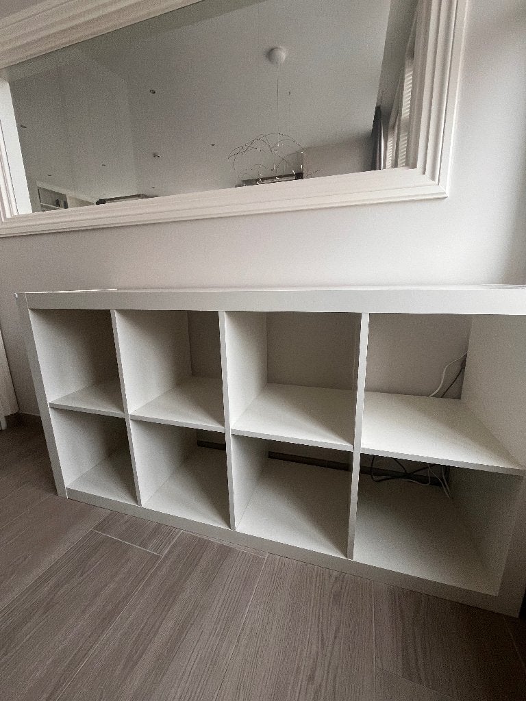 IKEA boekenkast wit, Huis en Inrichting, Ophalen, Gebruikt, 100 tot 150 cm, Minder dan 100 cm