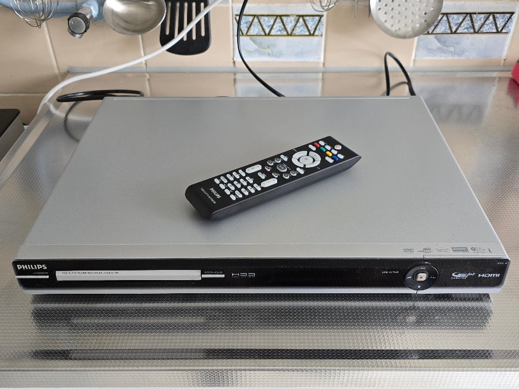 Philips HDD & DVD player / recorder DVDR 3577H., Philips, Gebruikt, Met harddisk, Dvd-recorder