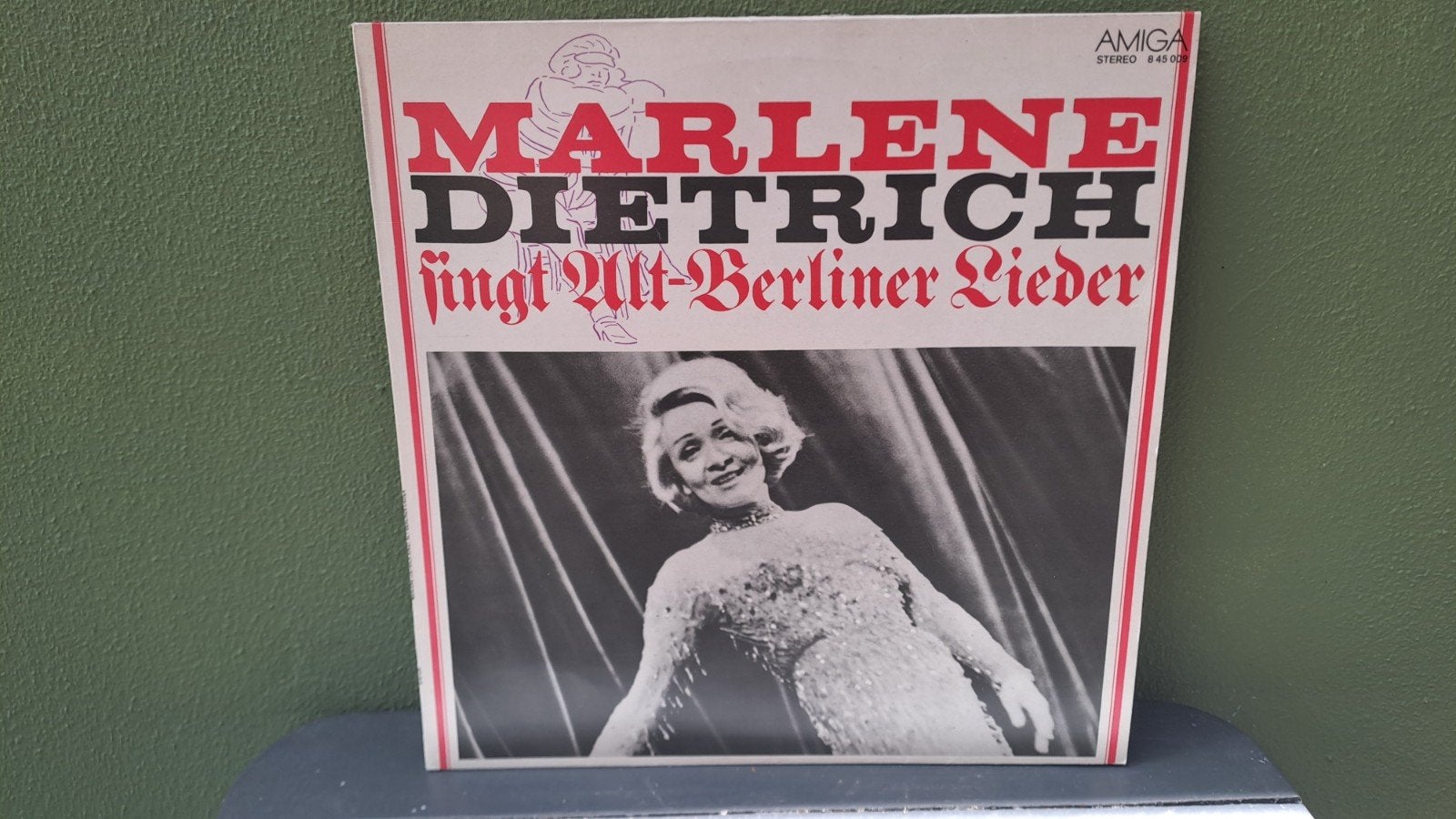 Marlene Dietrich - singt Alt-Berliner Lieder LP (AMIGA), Cd's en Dvd's, Vinyl | Pop, LP, Gebruikt, Overige genres, Ophalen of Verzenden