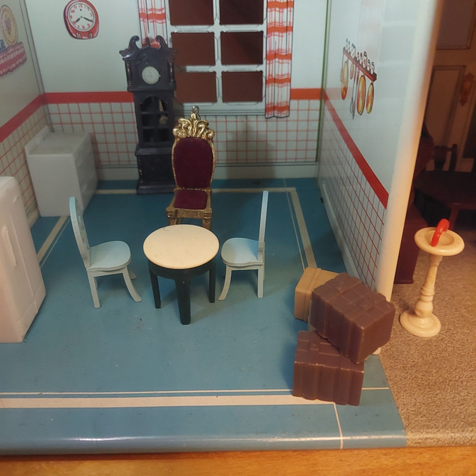 klok voor poppenhuis, Ophalen of Verzenden, Poppenhuis