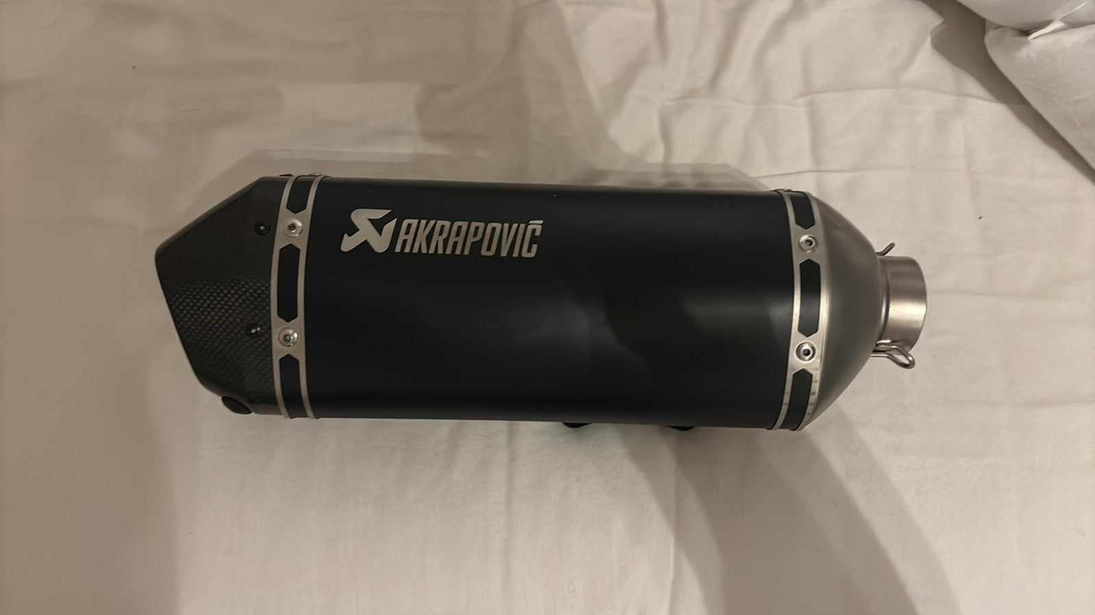 Akrapovic demper voor Vespa / Zip 4takt (Iget/carburateur), Fietsen en Brommers, Brommeronderdelen | Scooters, Ophalen of Verzenden