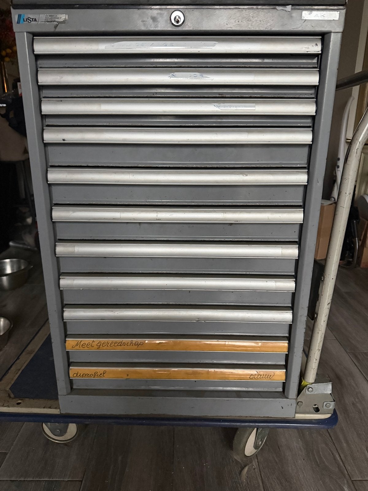 Lista ladenkast met 11 lades, Ophalen, Gebruikt, Lista, Onb