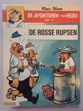De avonturen van Nero en Co. Nr 30 De Rosse Rupsen, Eén stripboek, Ophalen of Verzenden, Gelezen