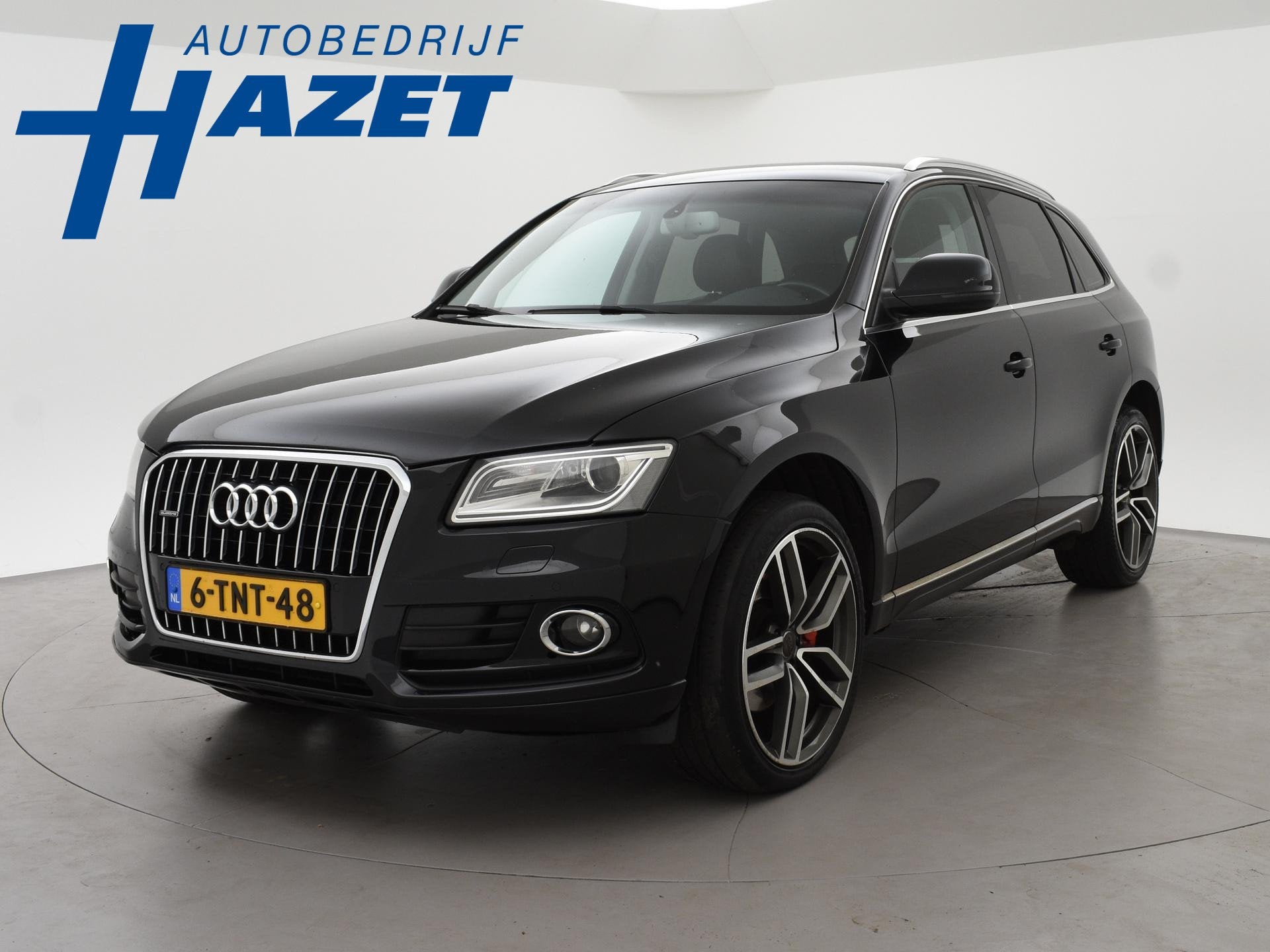 Audi Q5 3.0 TFSI V6 272 PK QUATTRO + 21 INCH LMV | LEDER | M, Auto's, Automaat, Euro 5, Stof, Gebruikt