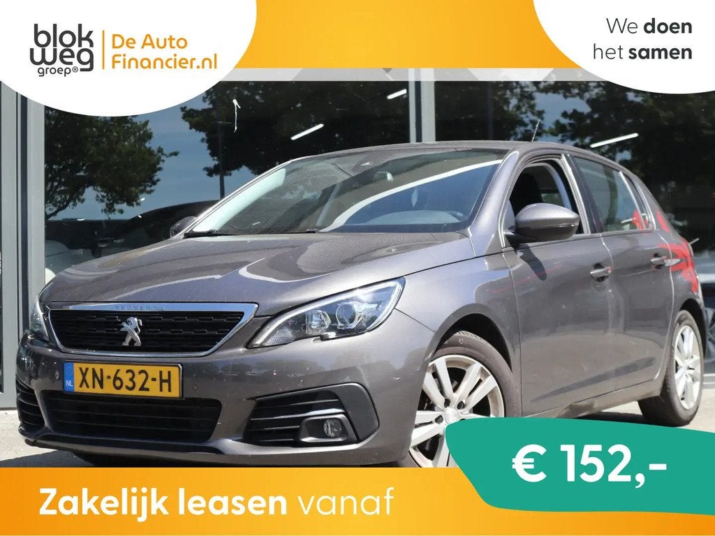 Peugeot 308 1.5 BlueHDi Blue Lease € 8.948,00, Auto's, Peugeot, Bedrijf, Lease, Financial lease, ABS, Airbags, Airconditioning