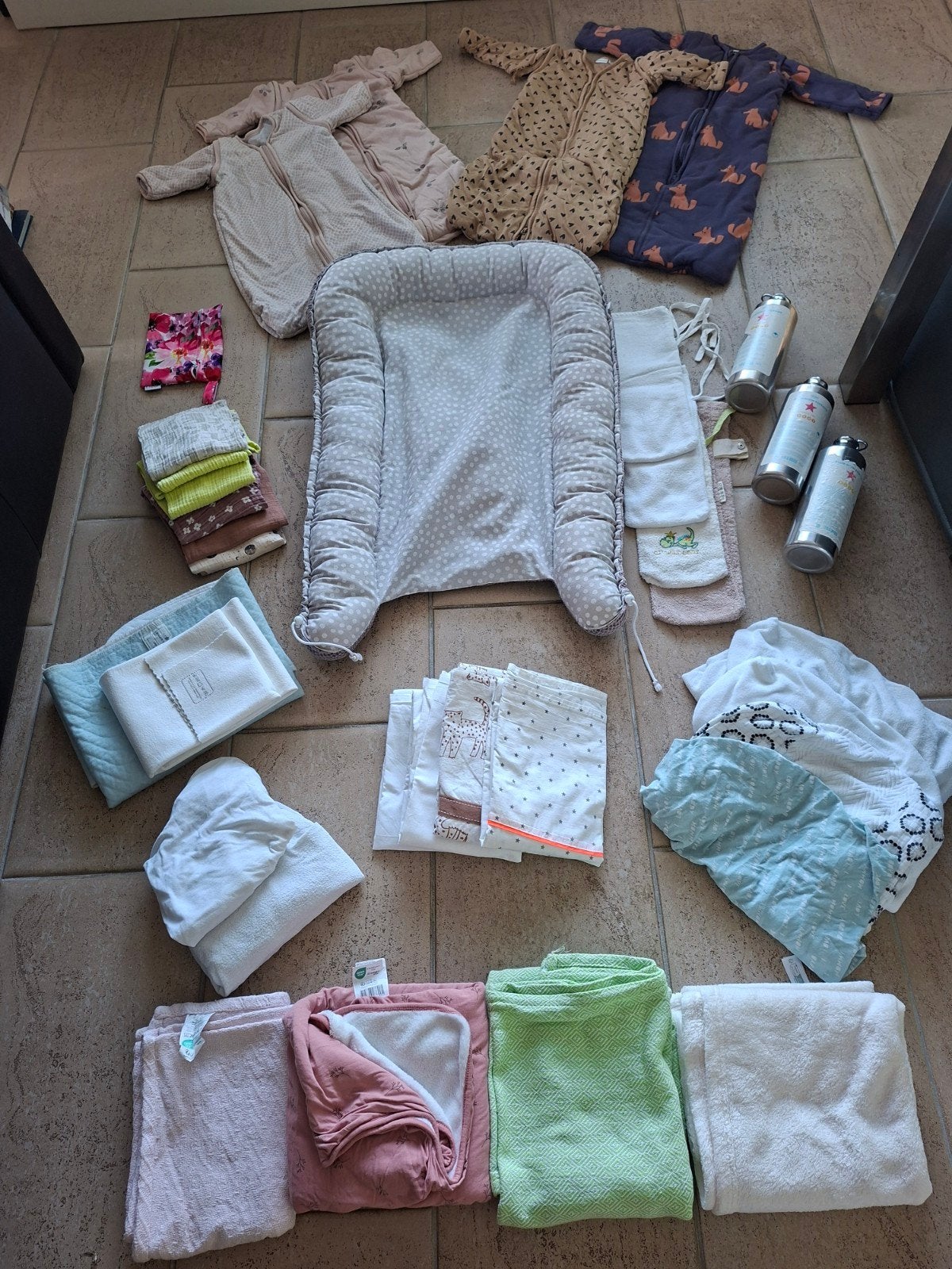 uitgebreide baby uitzet 35 delig, Ophalen of Verzenden, Gebruikt