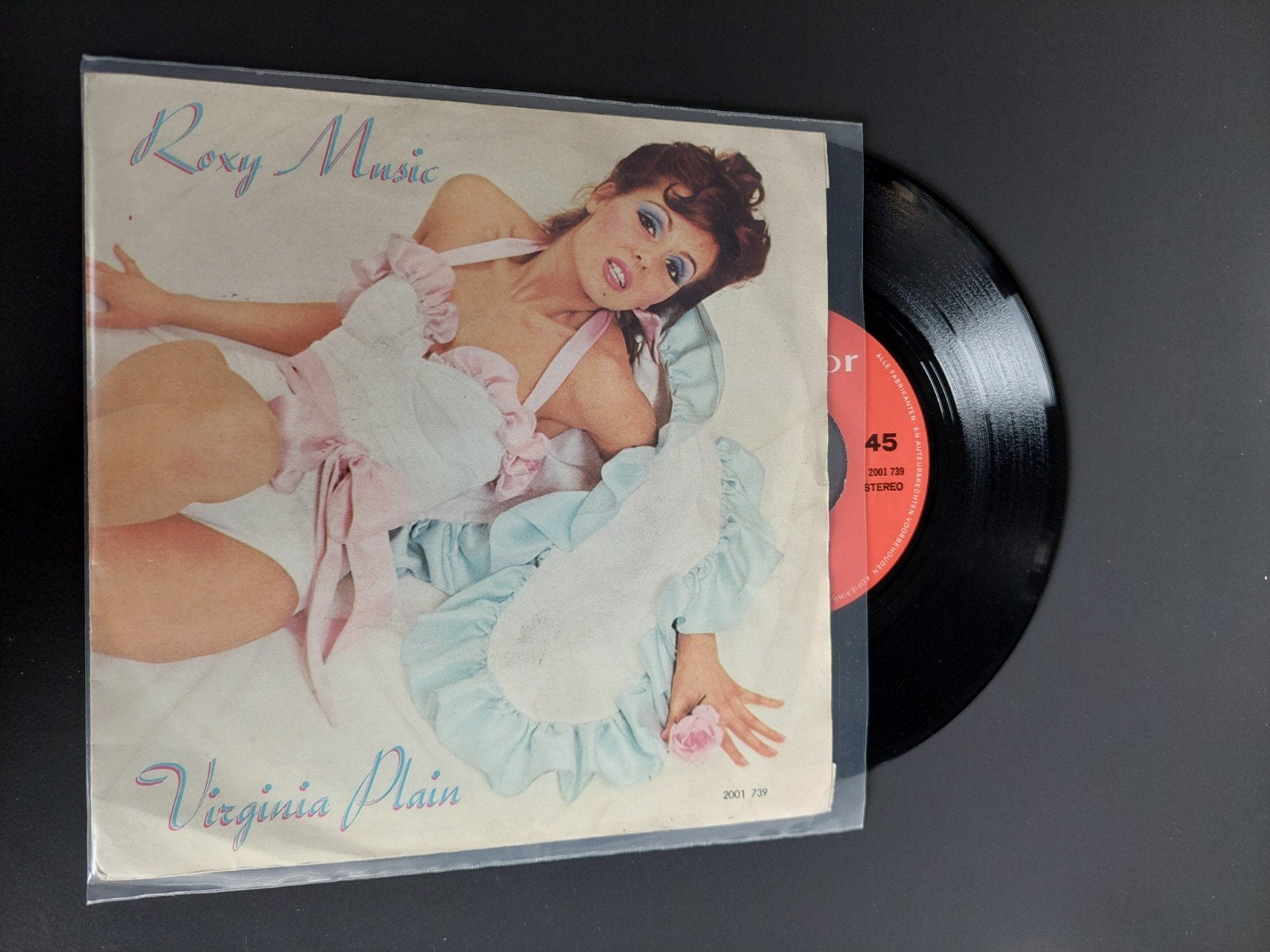roxy music virginia plain, Ophalen of Verzenden, Gebruikt, 7 inch