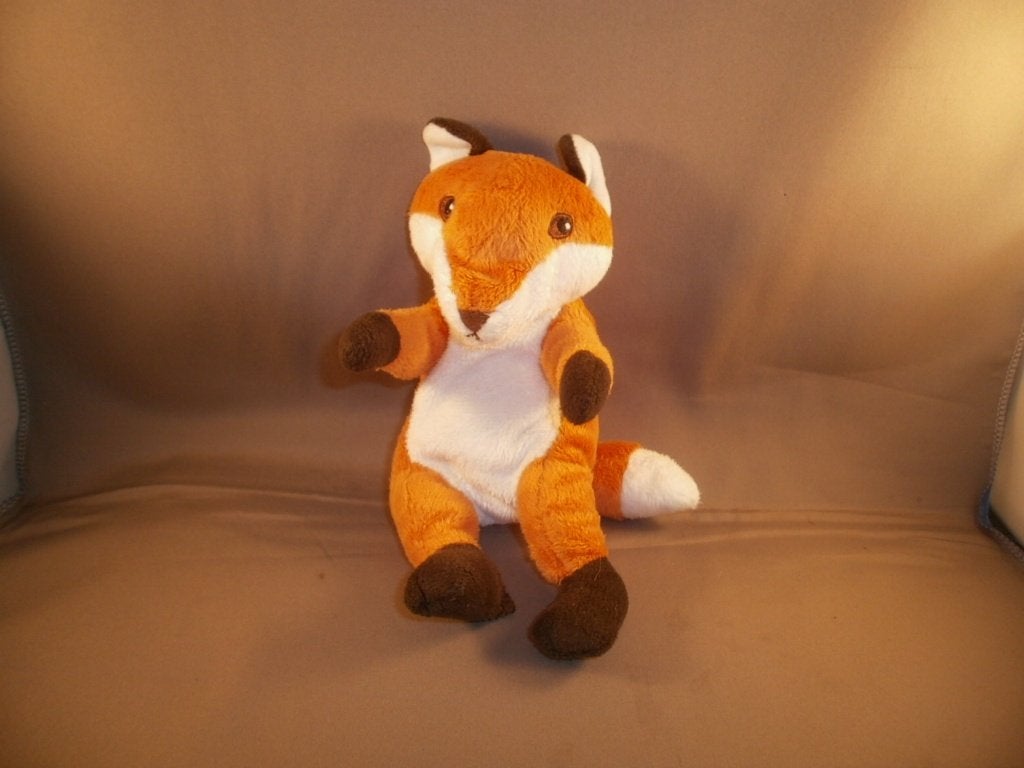 Ikea baby vos vandring 20 cm oranje bruin wit velours, IKEA, Ophalen of Verzenden, Zo goed als nieuw, Middelgroot (20 tot 80 cm)