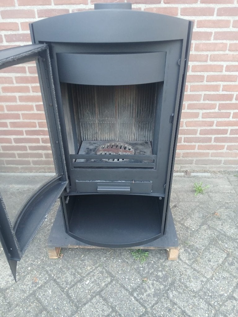 Houtkachel Barbas Eco 400, Huis en Inrichting, Ophalen, Gebruikt, Houtkachel, Vrijstaand