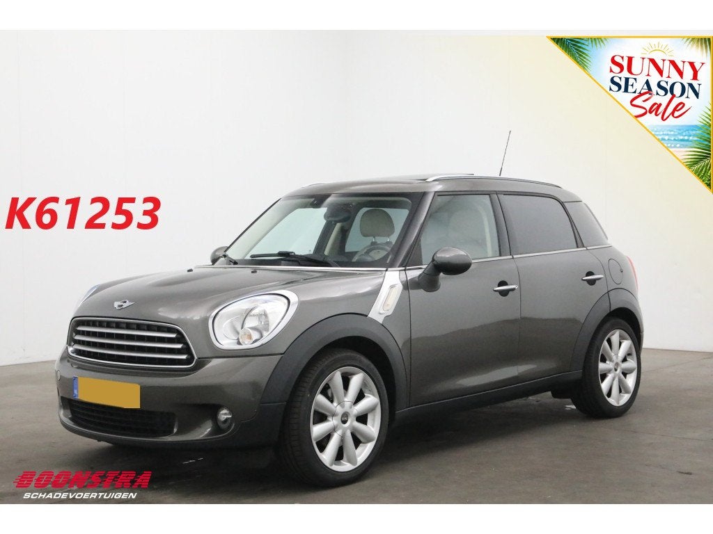 MINI Countryman 1.6 Cooper Edition Pano Schuif/kantel Cruise, Auto's, Mini, Voorwielaandrijving, Euro 5, Gebruikt, Zwart