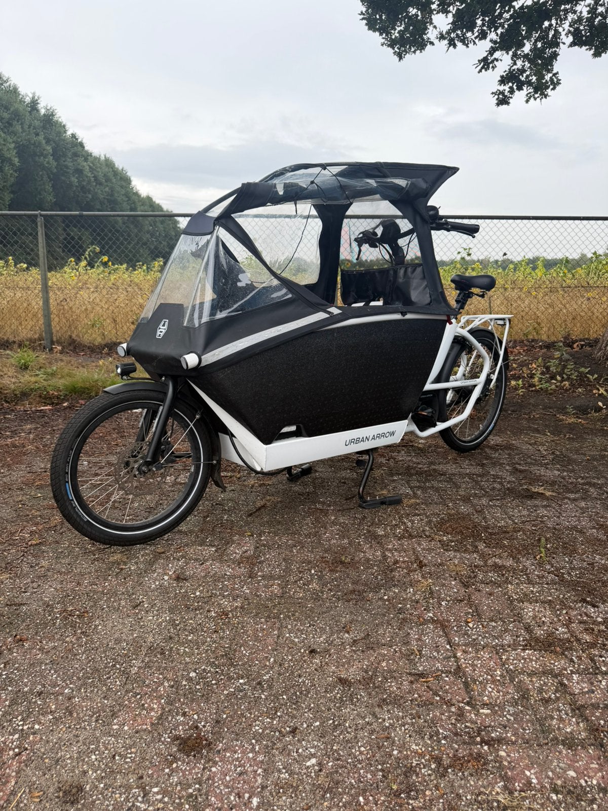 Urban Arrow Family bakfiets - Performance Line, 4 kinderen of meer, Gebruikt, Huif, Nvt