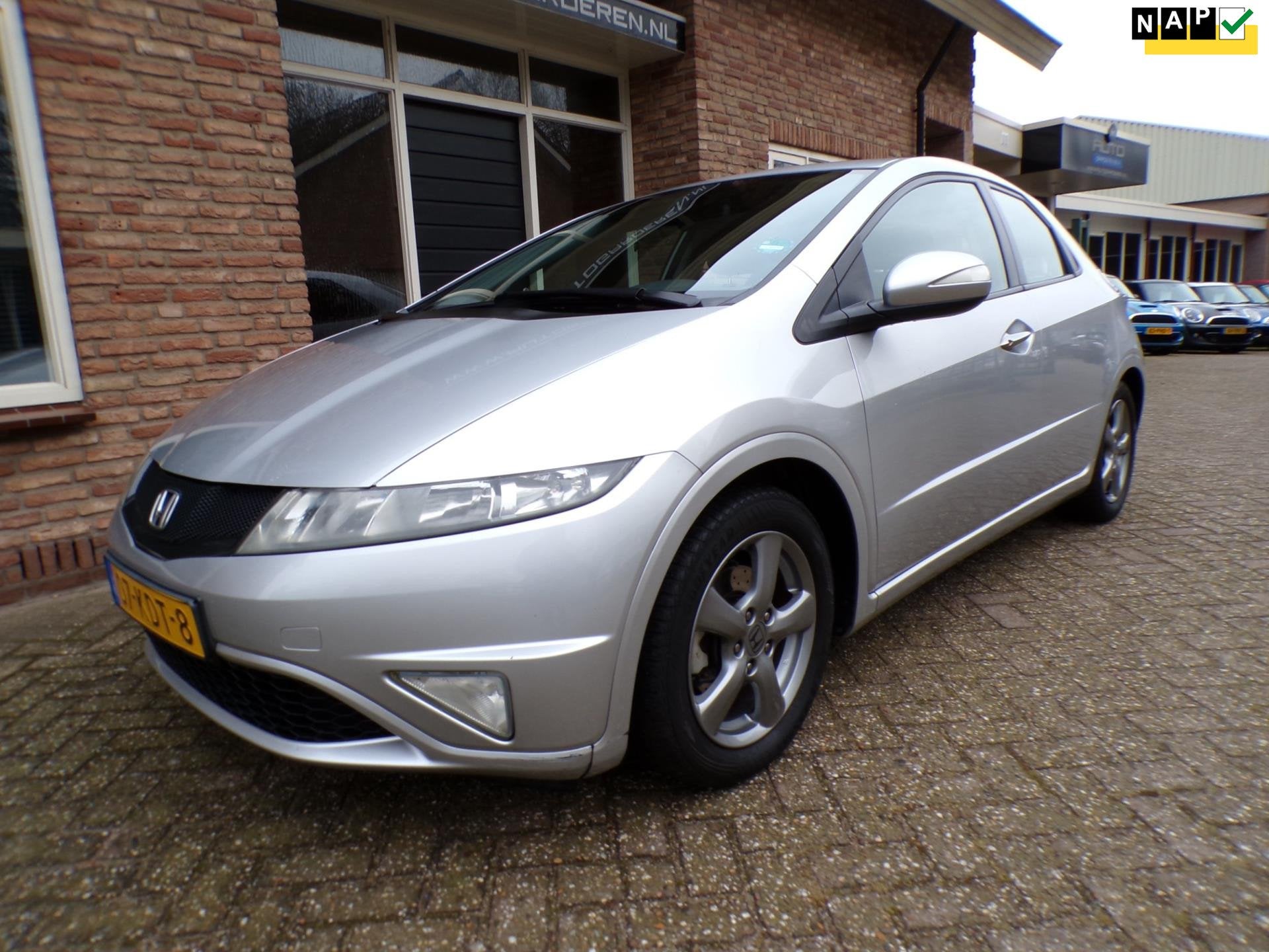 Honda Civic 1.4 Sport, Auto's, Voorwielaandrijving, Stof, Gebruikt, Zwart
