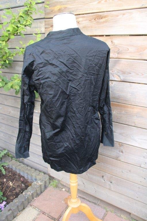 Blouse zwart 1863 by Eterna mt 36 Vaste prijs, Zwart, Ophalen of Verzenden, Zo goed als nieuw, Maat 36 (S)