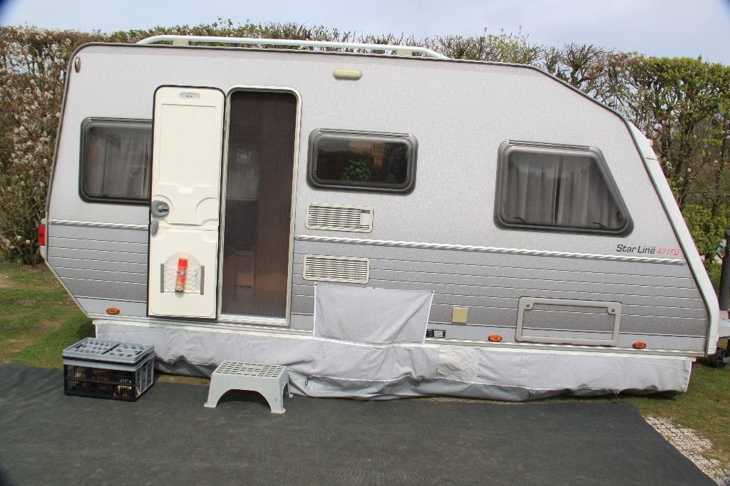 Kip starline Cinema 47 TEB, Caravans en Kamperen, Caravans, 2 aparte bedden, Kip, Treinzit, Particulier