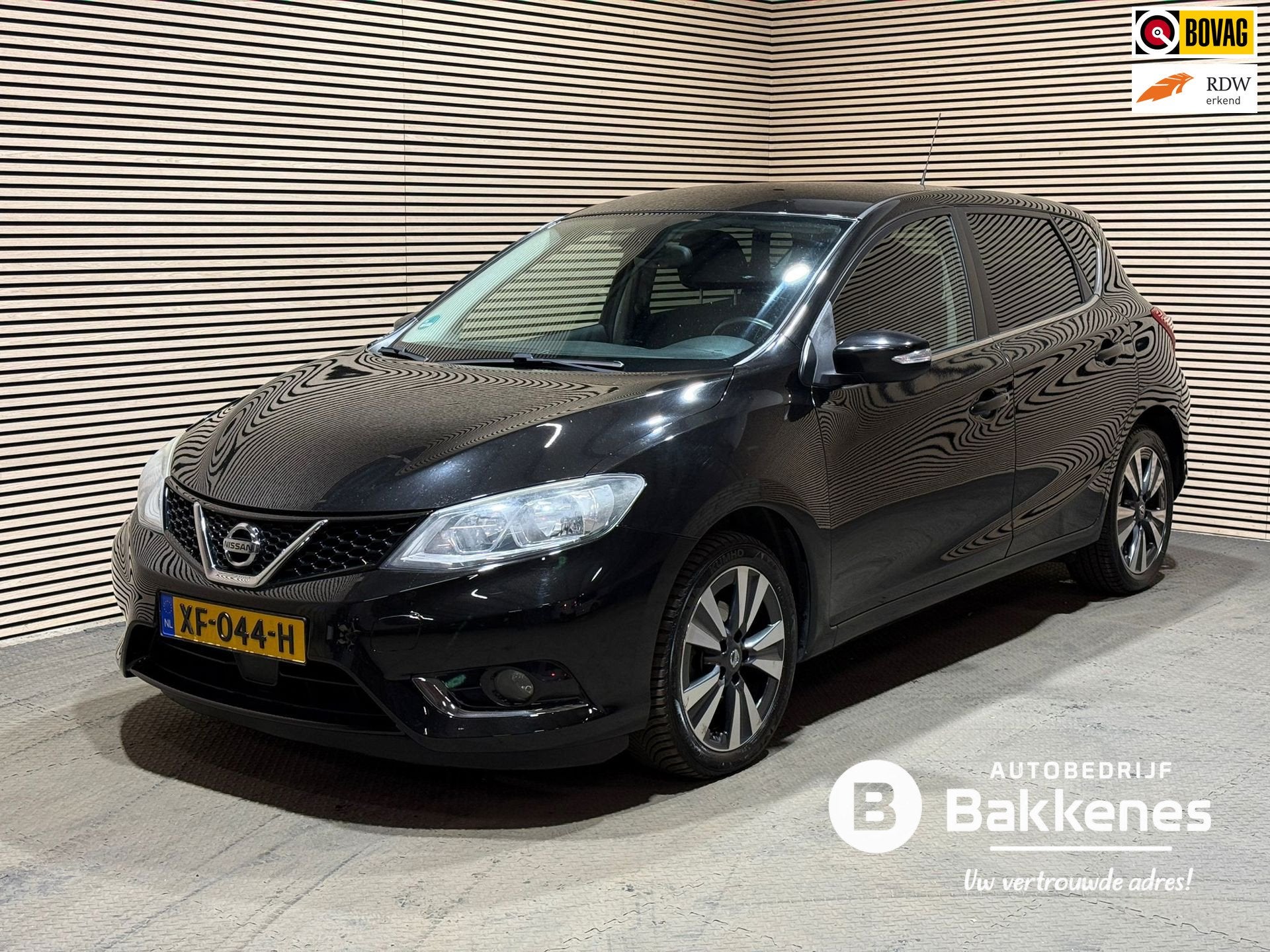 Nissan Pulsar 1.2 DIG-T Connect | Airco | Cruise | Camera |, Auto's, Euro 5, Stof, Gebruikt, 4 cilinders