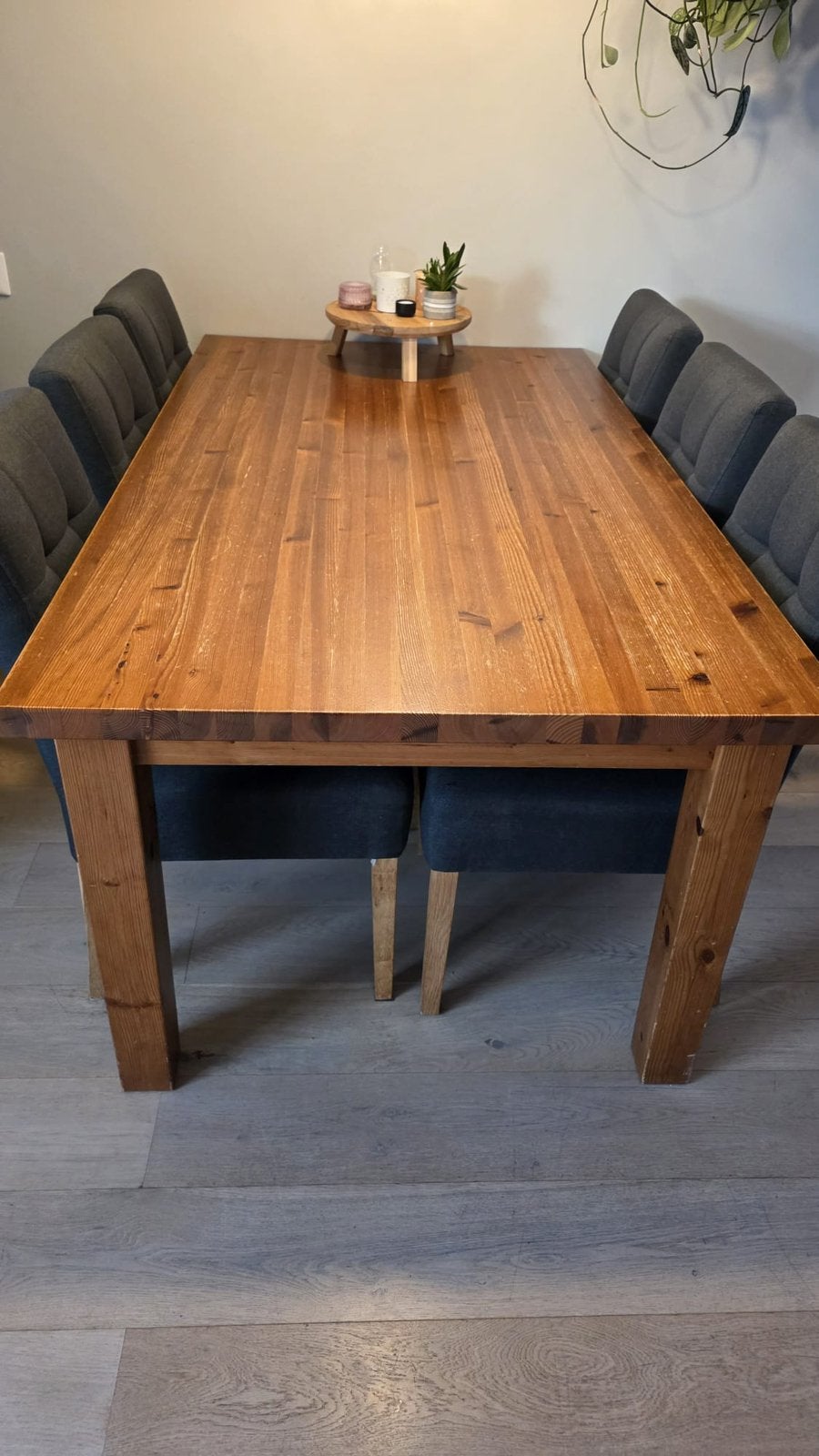 Tafel met 6 stoelen, Ophalen, Gebruikt, 4 tot 6 stoelen