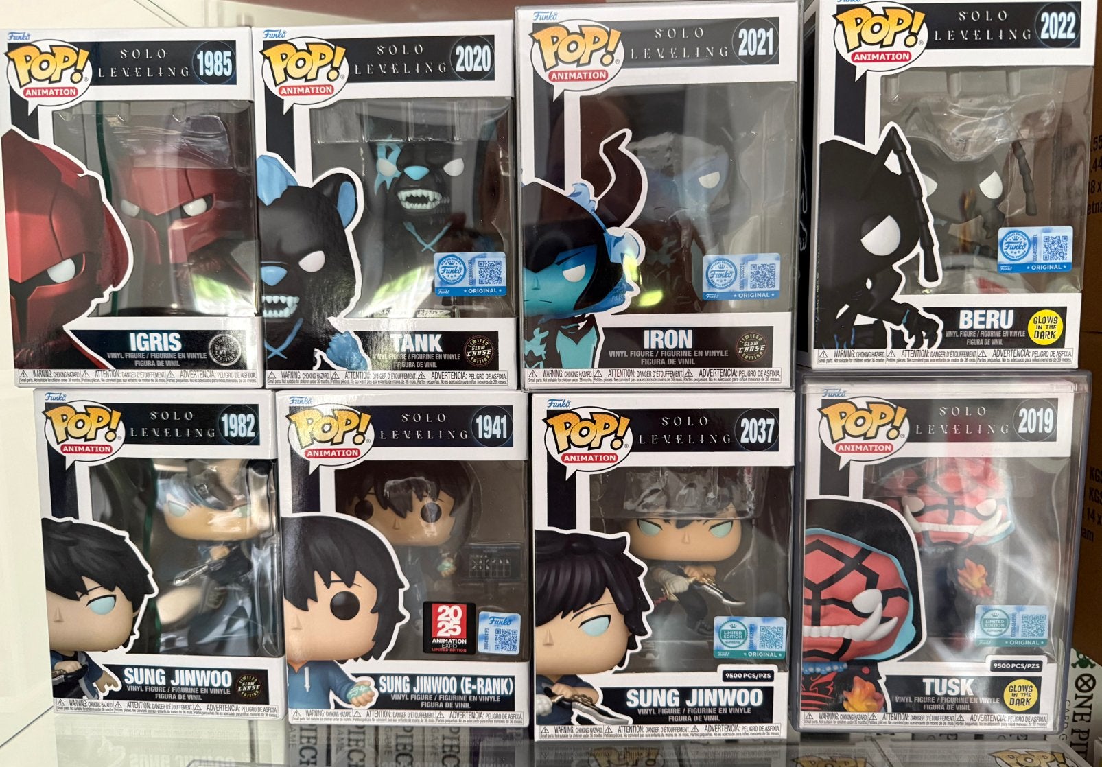 Funko pop Solo Leveling Collection, Ophalen of Verzenden, Zo goed als nieuw
