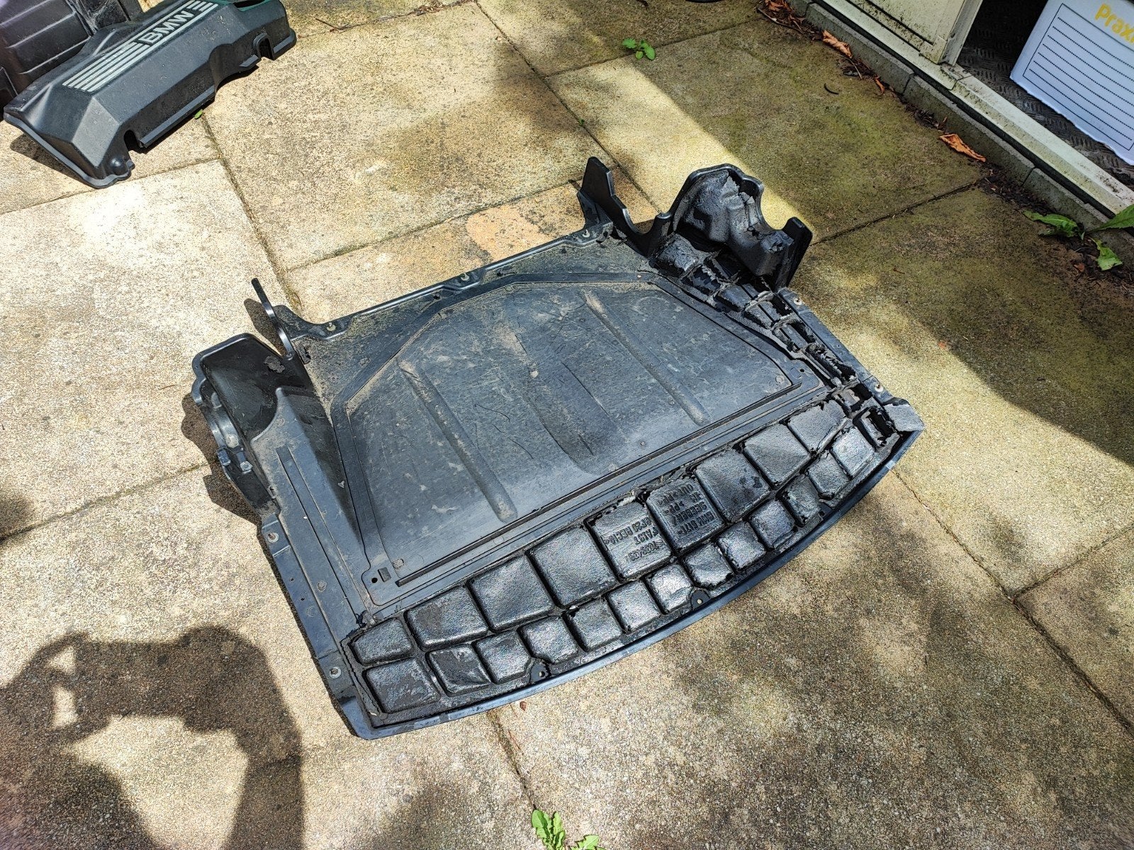 BMW e46  motorruimte afdekplaat bodemplaat - Gebruikt, Auto-onderdelen, Ophalen, Gebruikt, Voor, Bumper