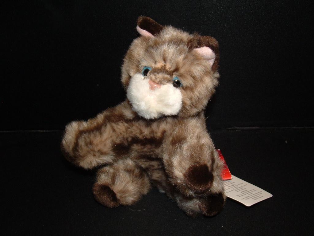 RUSS BERRIE POES WHISKERS ZACHTE LANGHARIGE KRULLER, Verzenden, Nieuw, Overige typen