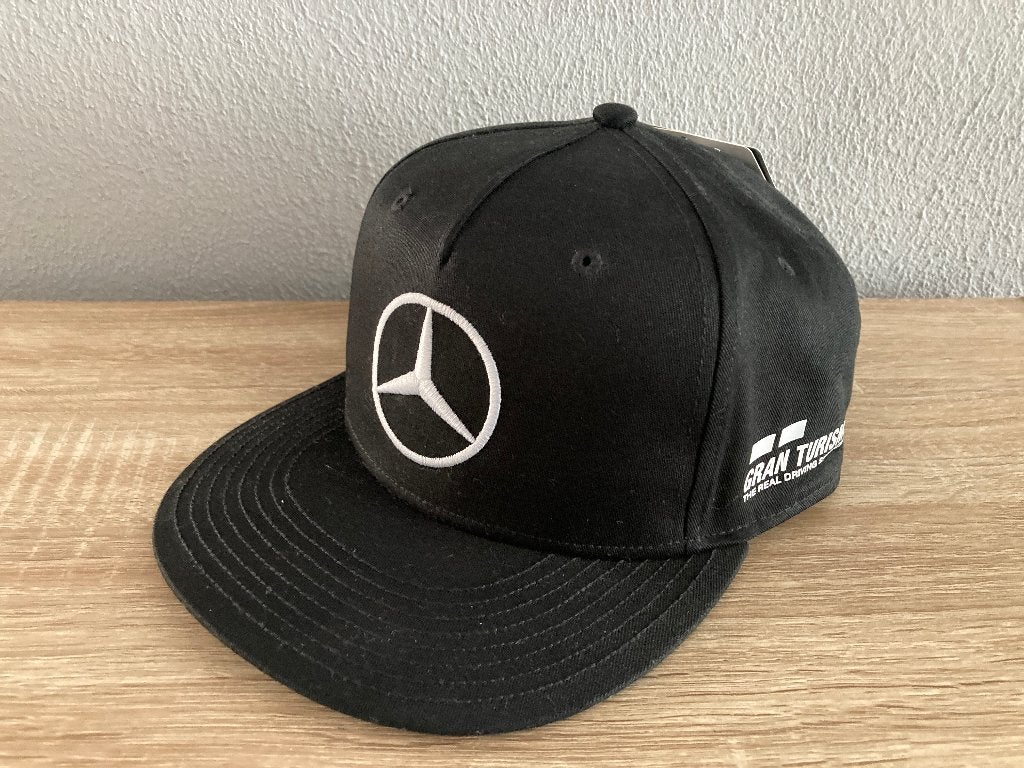 ✅ Lewis Hamilton 2018 Team cap Zwart Mercedes AMG Petronas, Ophalen of Verzenden, Nieuw, Formule 1