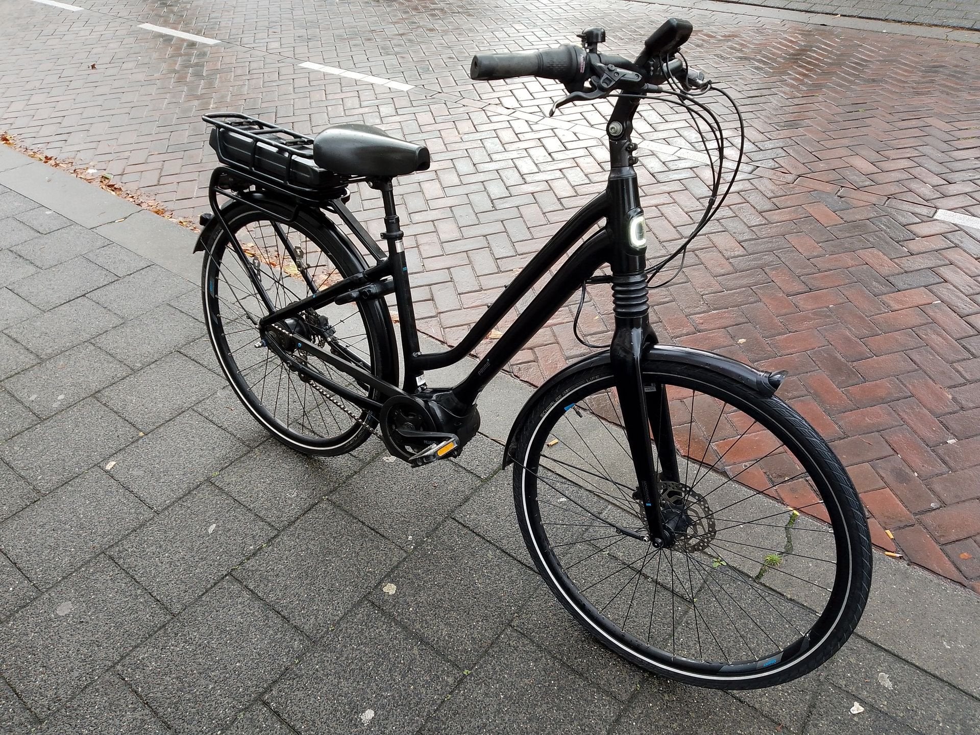 Giant Prime+ d45 elektrische damesfiets middenmotor, Gebruikt, -, -, Minder dan 47 cm