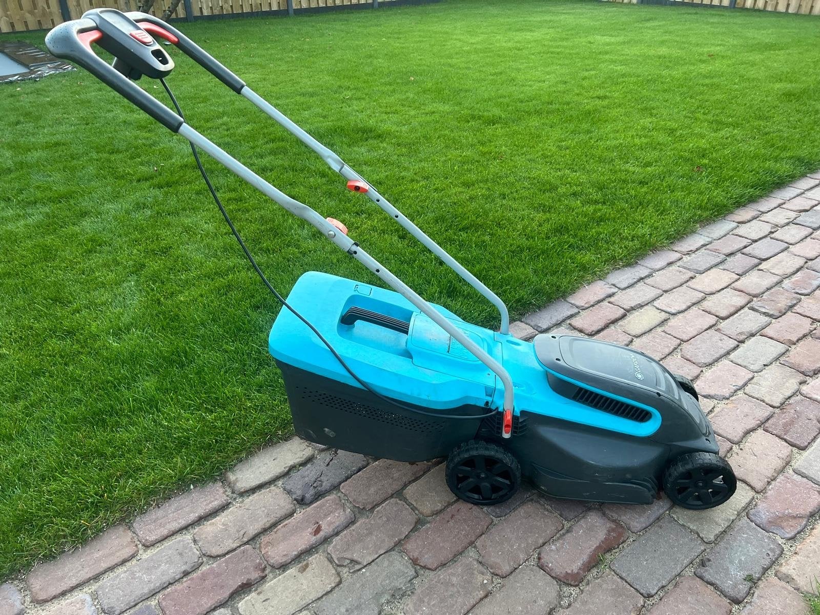 Gardena PowerMax 1200/32 elektrische grasmaaier, Ophalen, Cirkelmaaier, Gebruikt, Elektrische grasmaaier
