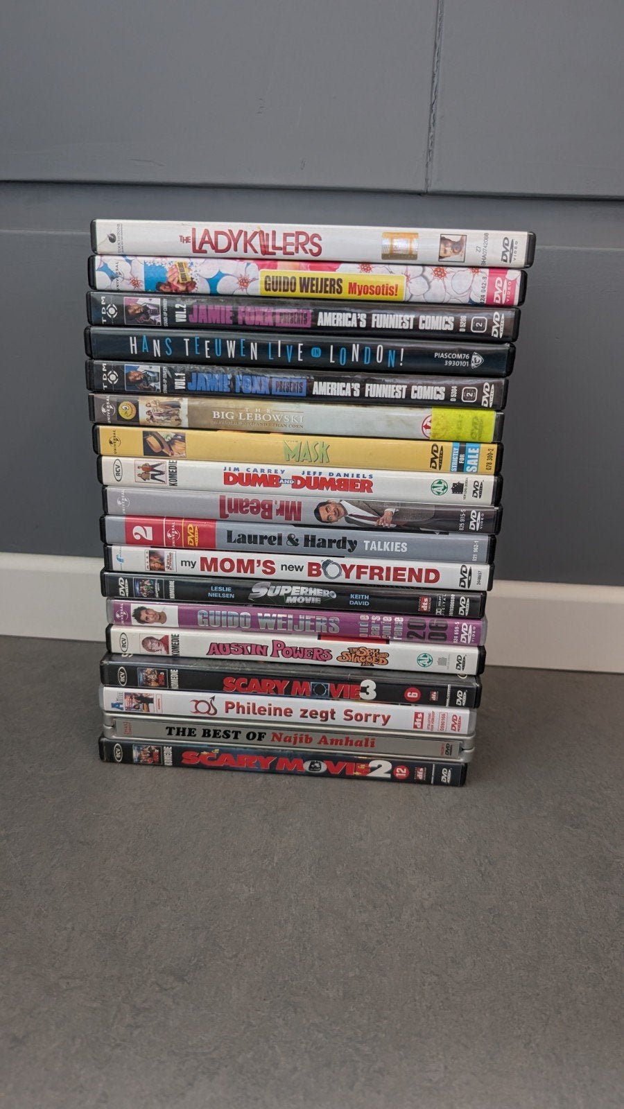 Grote collectie comedy DVD's - 18 stuks, Cd's en Dvd's, Dvd's | Komedie, Vanaf 18 jaar, Ophalen of Verzenden, Gebruikt, Overige genres