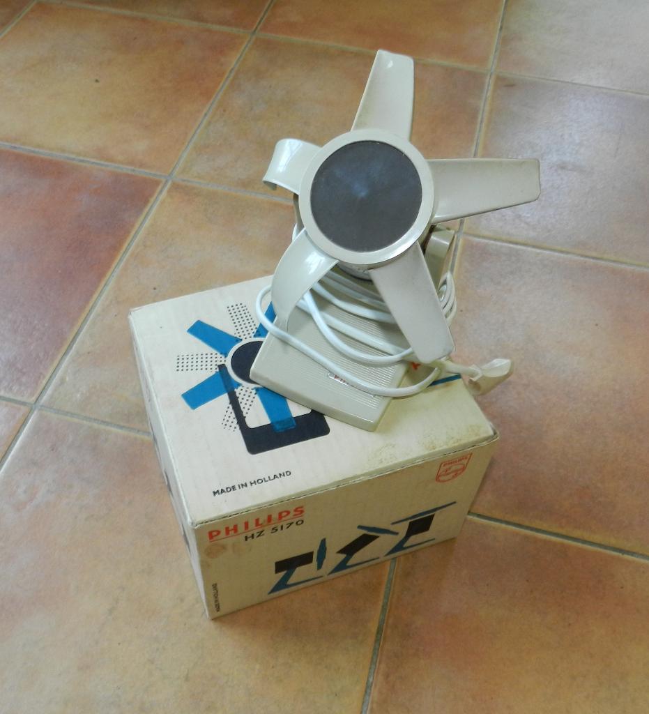 Vintage Philips HZ 5170 ventilator., Verzenden, Staande ventilator, Minder dan 60 m³, 1 snelheid