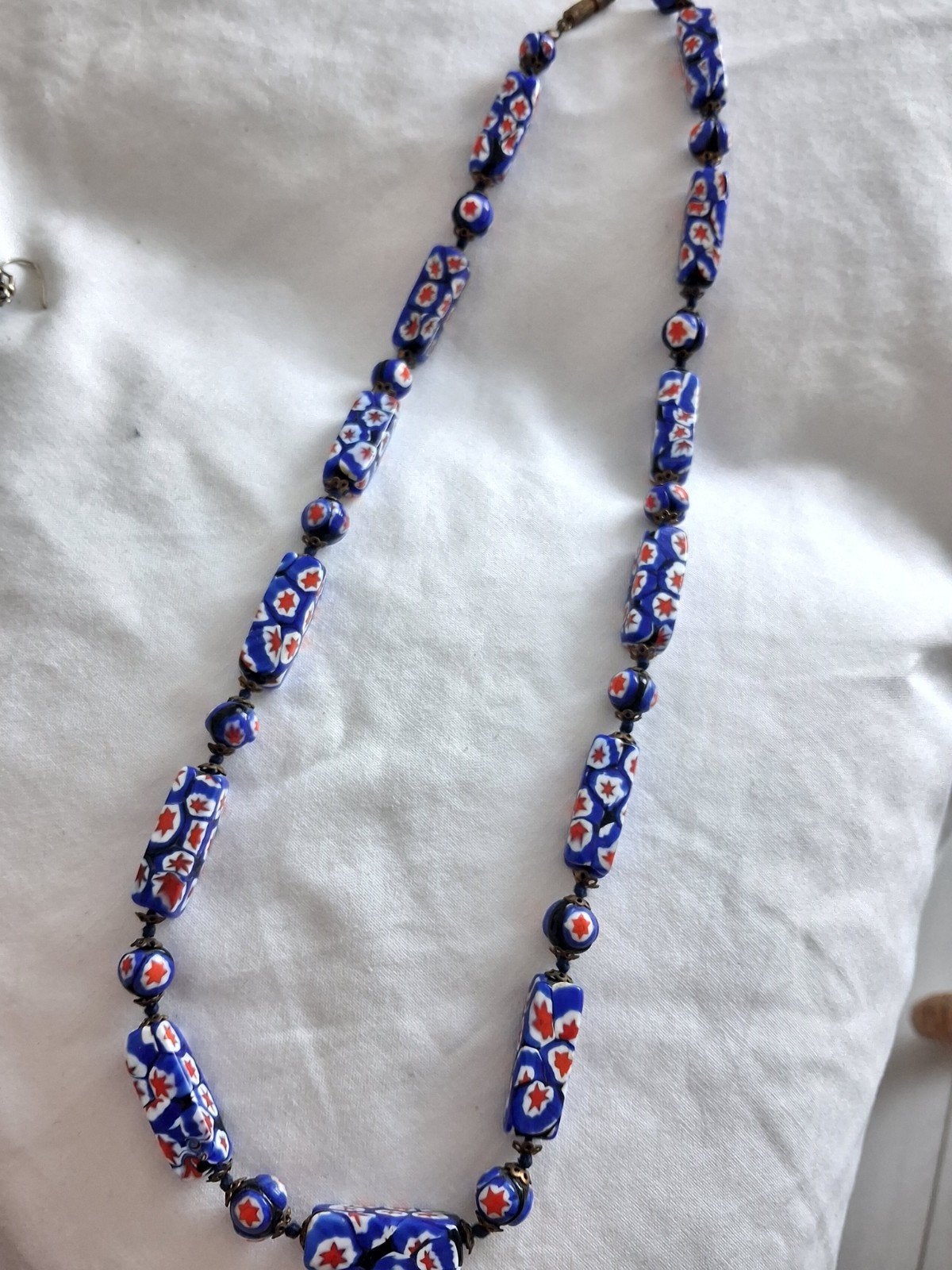Venetiaanse kralen ketting 57 cm, Ophalen of Verzenden, Overige materialen, Ketting