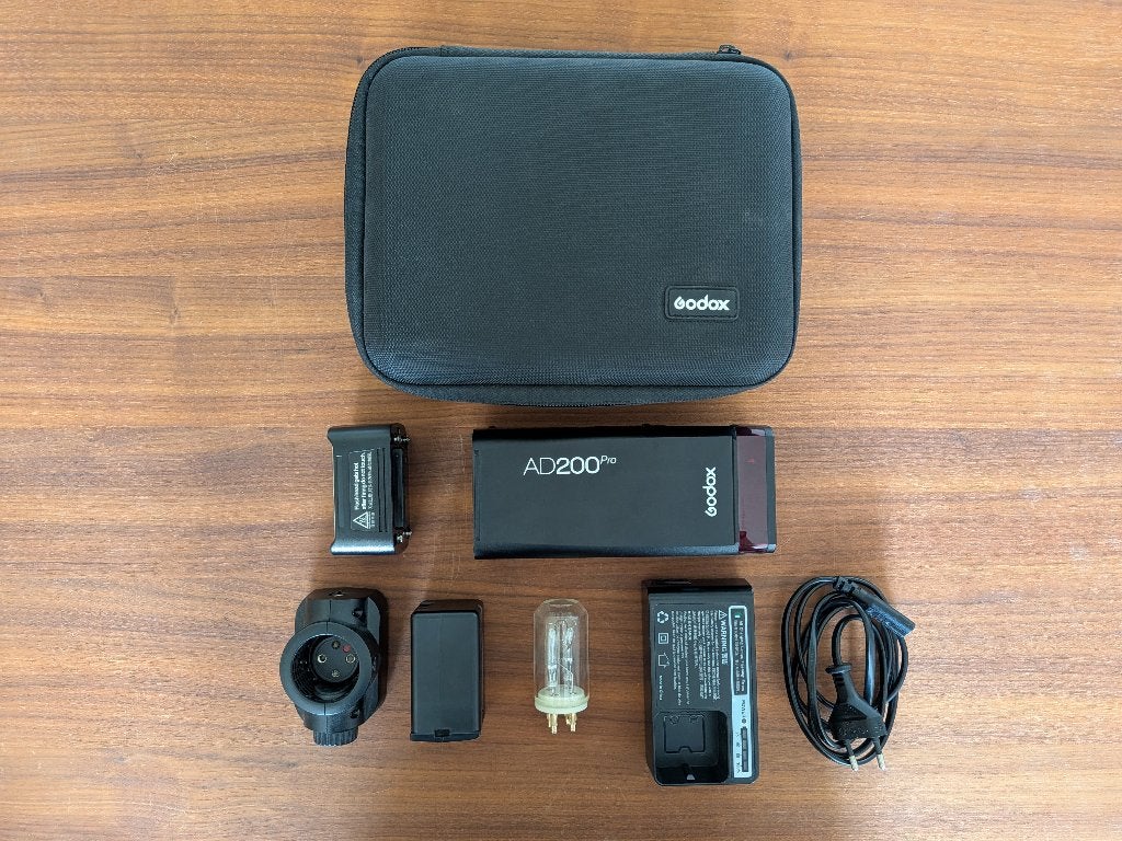 Godox AD200 pro Flitser, Audio, Tv en Foto, Fotografie | Flitsers, Ophalen of Verzenden, Zo goed als nieuw, Overige merken