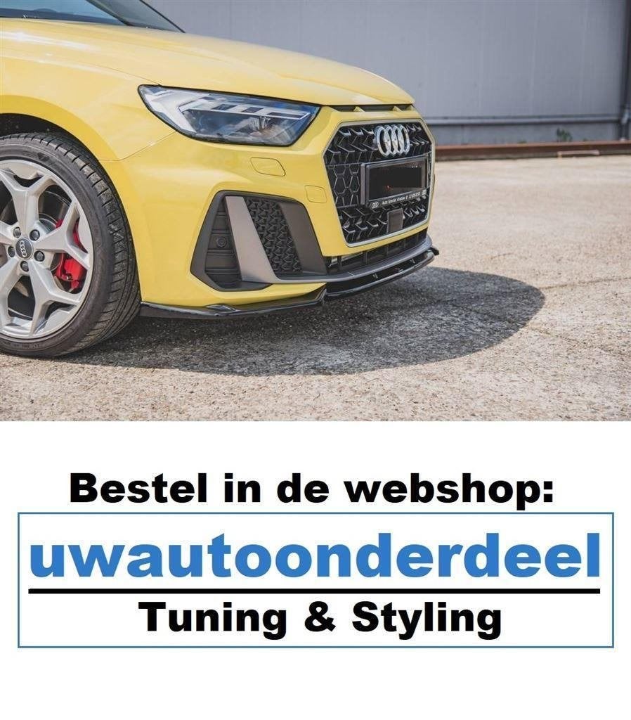 Maxton Design Spoiler Splitter Lip Skirt Geschikt Voor Audi, Verzenden, Automotive Parts, A.parts@hotmail.nl, Trasmolenlaan 12 3447 GZ Woerden