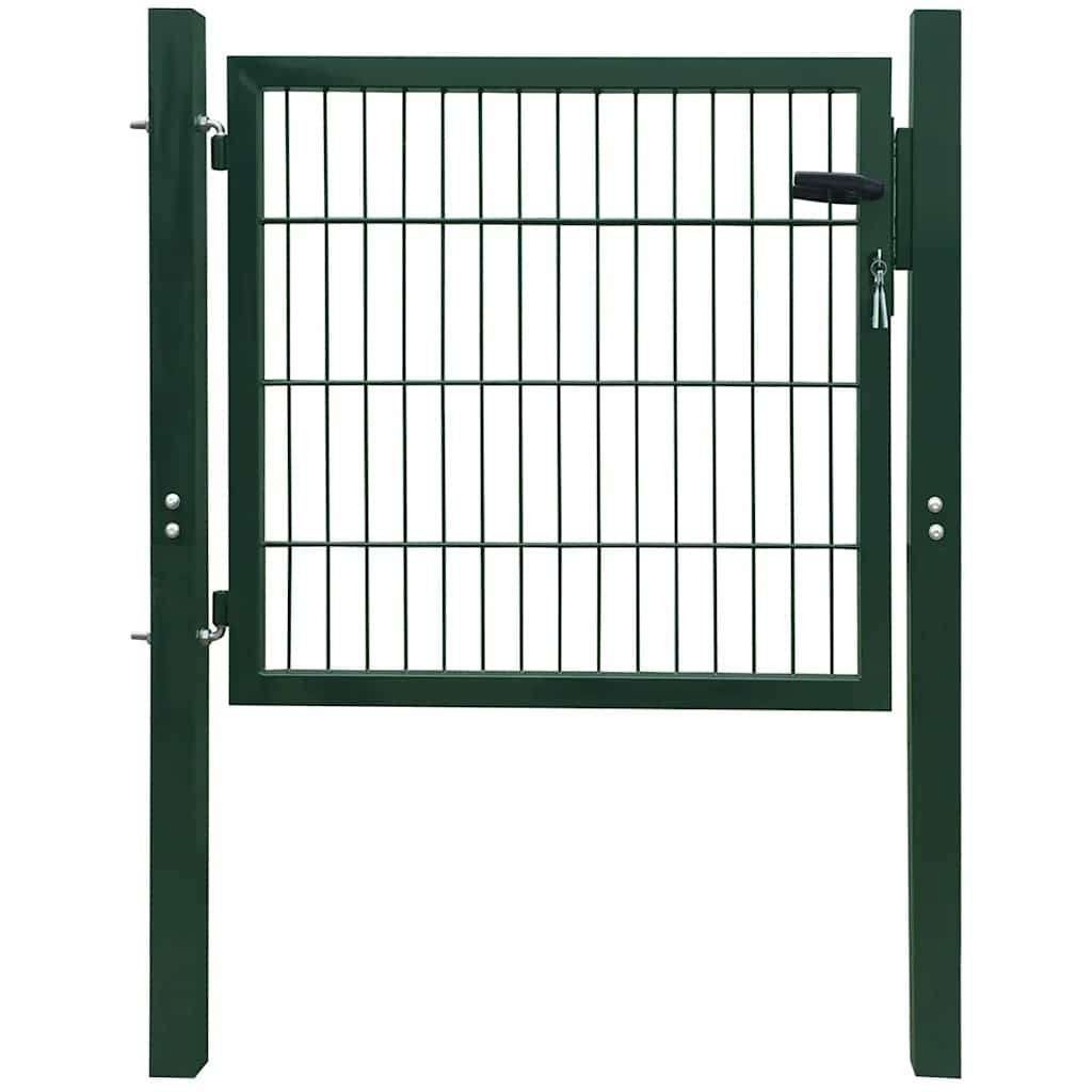 IJzeren tuinpoort hek looppoort draaihek groen GRATIS BEZORG, Verzenden, 100 tot 150 cm, Nieuw, Nvt