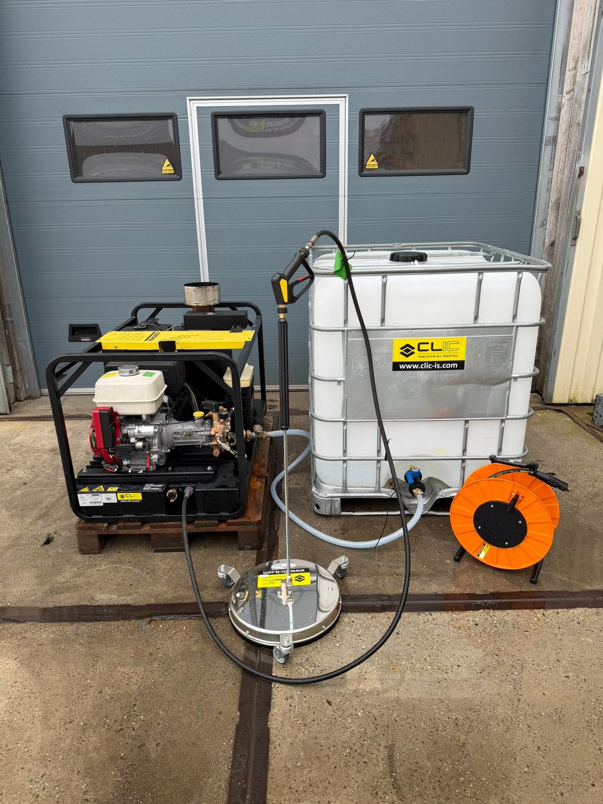 Kärcher HDS1000 inbouwset Hogedrukreiniger, Tuin en Terras, Ophalen, Zo goed als nieuw, Elektrisch