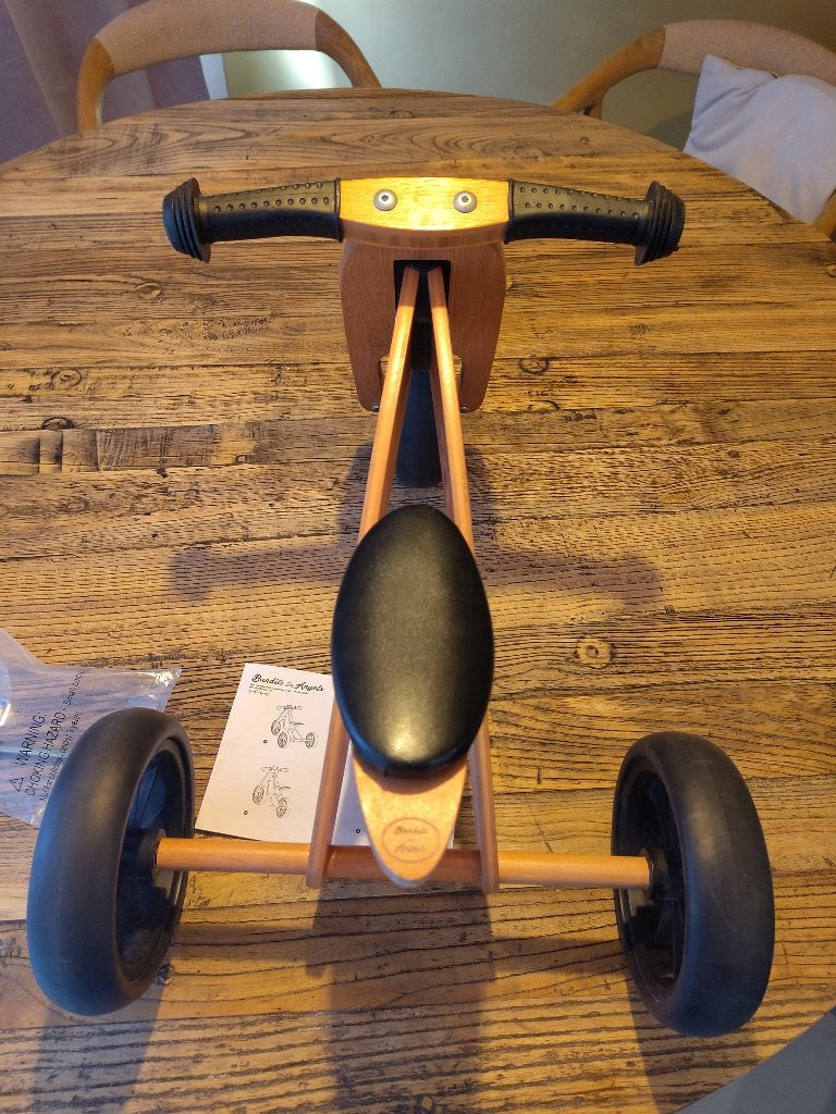 Driewieler loopfiets Bandits and Angels, Ophalen, Zo goed als nieuw, Loopfiets