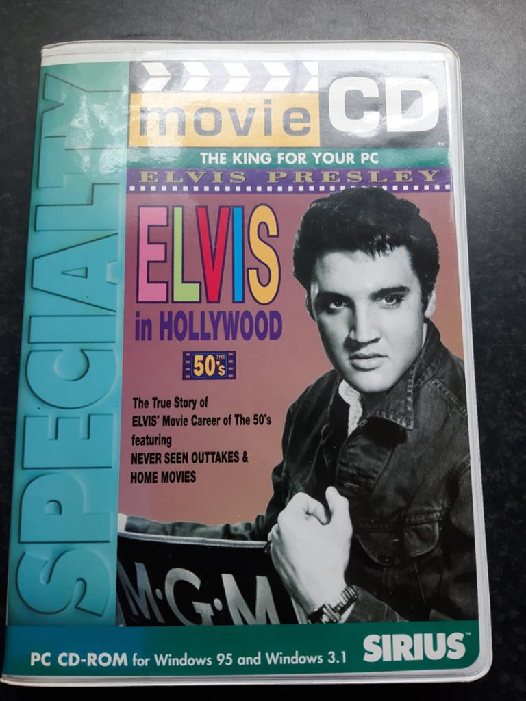 Te koop pc cd rom elvis in hollywood€ 10, Computers en Software, Vintage Computers, Ophalen of Verzenden