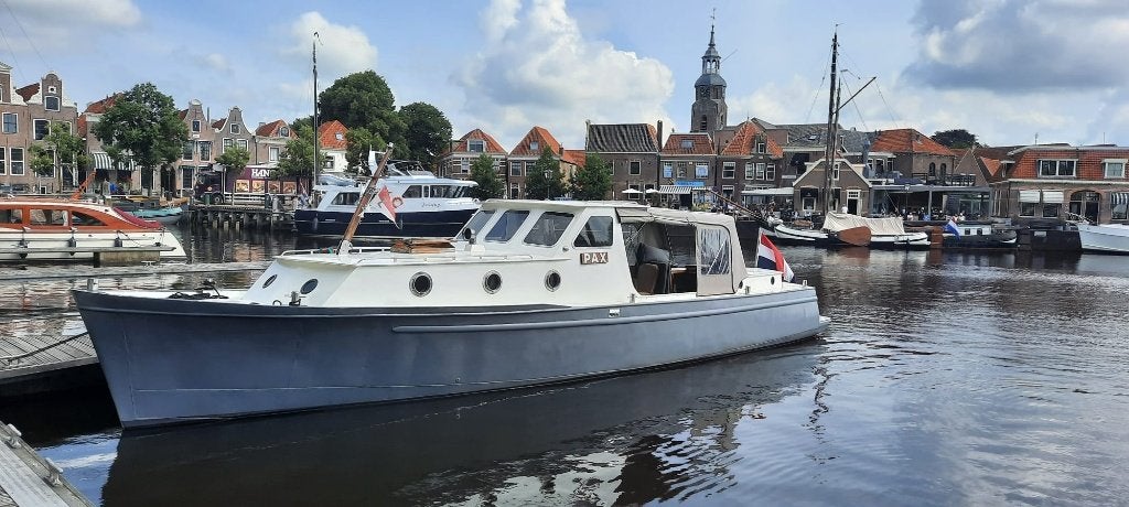 Motorschip Pax Ex patrouille boot Halfgelijder 12.5 meter, Watersport en Boten, Overige merken, Gebruikt, Diesel, 100 cm